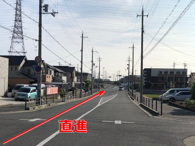 東岸和田方面よりR30号線からの道順６