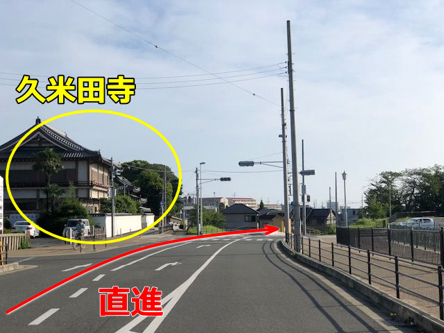 東岸和田方面よりR30号線からの道順６